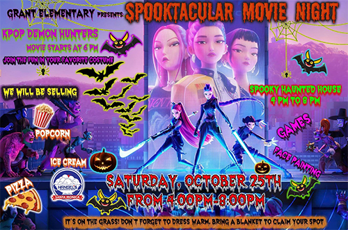  Grant Spooky Movie Night