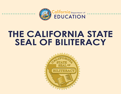 California Seal of Biliteracy bookmark