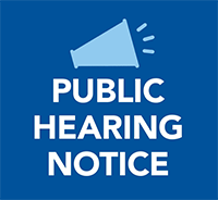  Notice of Public Hearing
