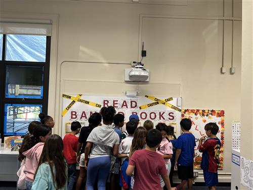 Students with Display
