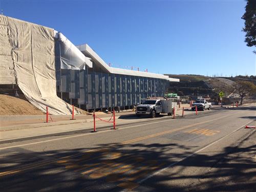 View of Malibu High School Building A Street View 