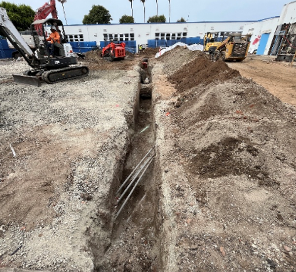 Construction has begun at JAMS