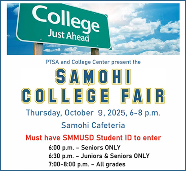  Samohi College Fair 2025
