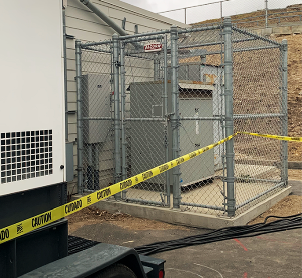  Electrical power at Malibu High School