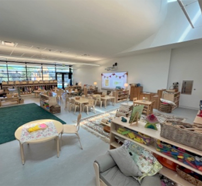  Interior of Rogers' new Early Education Building