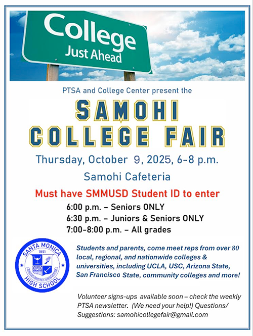 Samohi College Fair