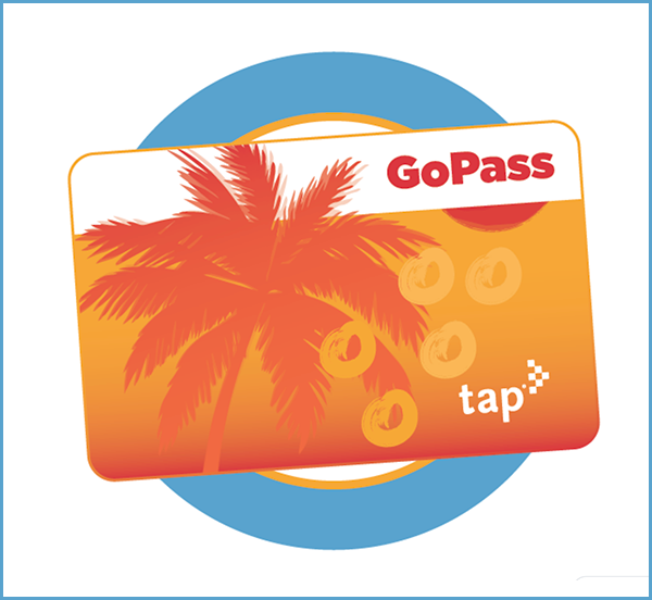 Metro GoPass Tap Card