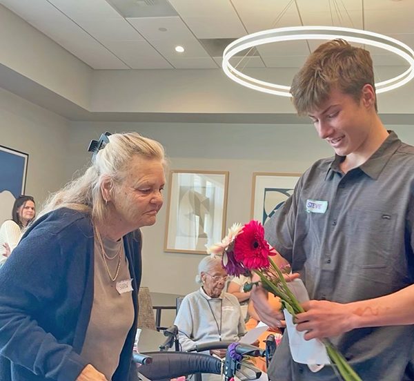 MHS students bring connection and companionship to seniors