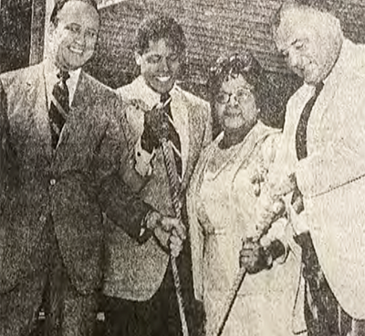 Santa Monica time capsule ceremony,1975