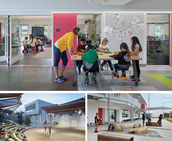 Rederings of proposed modifications to Frankln elementary School  