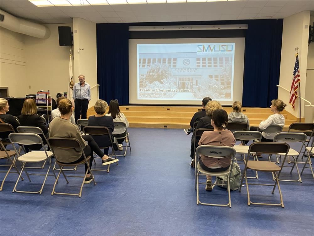 Community meeting re Franklin school