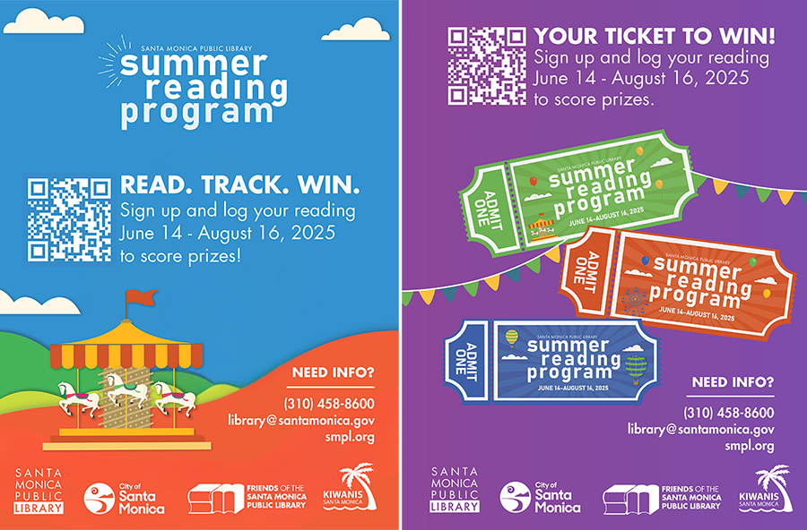 Join the summer reading program at Santa Monica Public Library