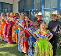  Santa Monica student Folklorico dancers